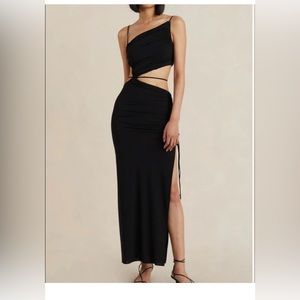 NWT BEC AND BRIDGE Dilkon maxi dress in black size UK8 / US4